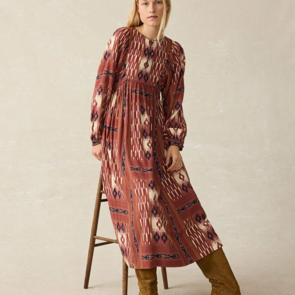 Faherty Stevie Dress size M NWT